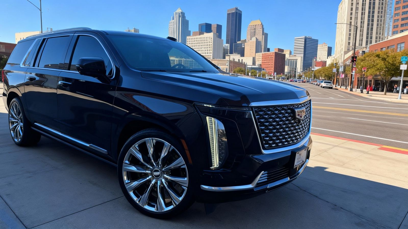 MN Black Car corporate travel vehicle, view 2