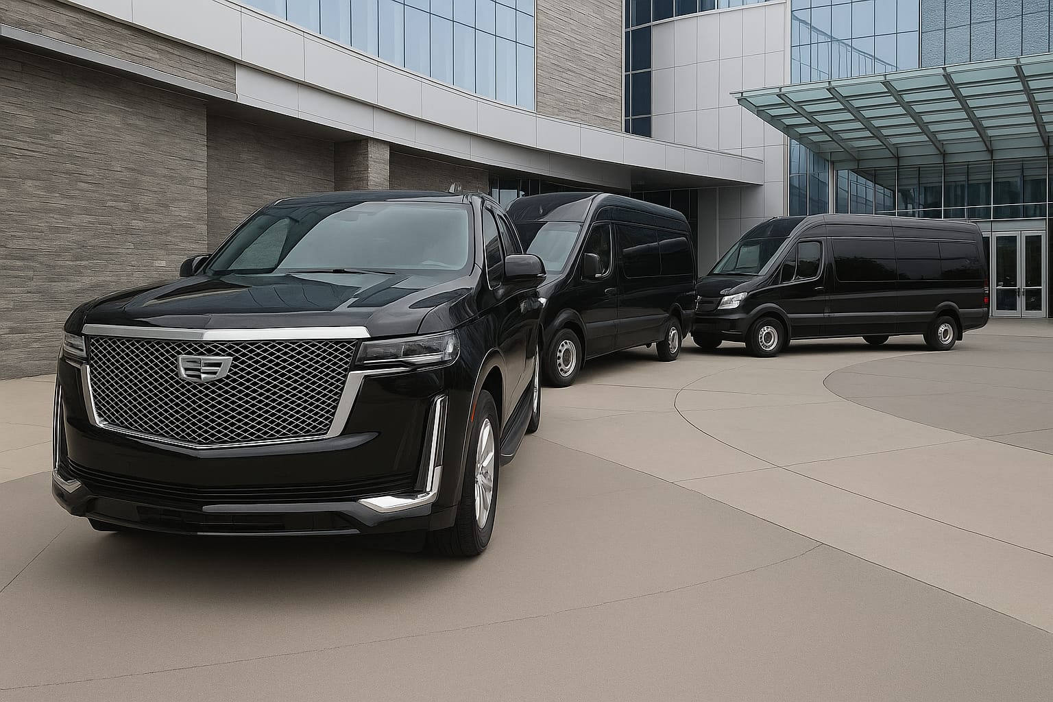 MN Black Car group transportation and shuttle service, view 3