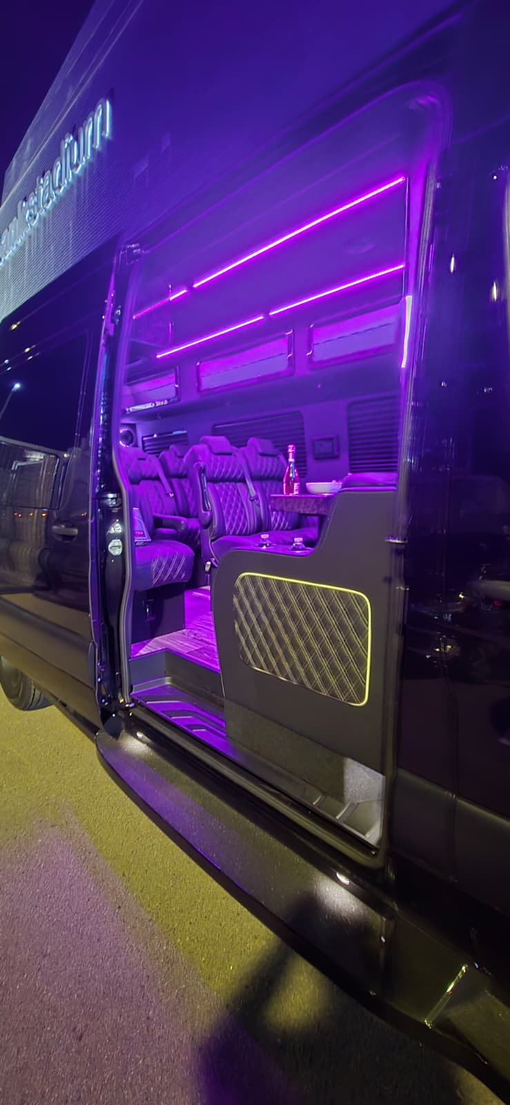 MN Black Car wedding and special events vehicle, view 3